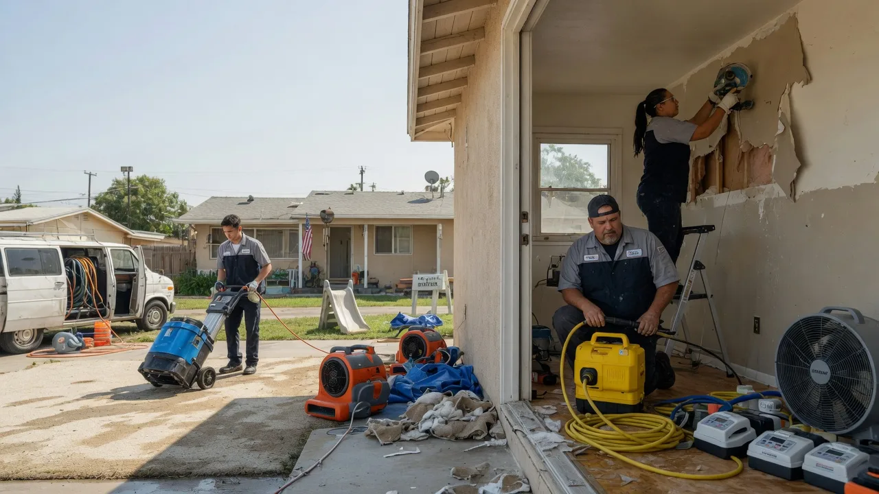 Water Damage Restoration in Sanger, TX near me